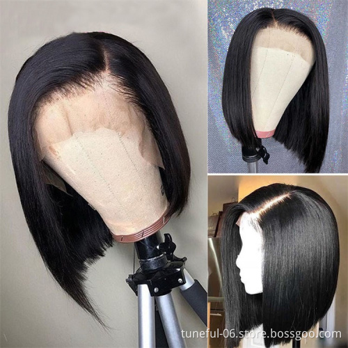 women cuticle aligned unprocessed human hair wigs preplucked bleached knots human hair lace wig transparent lace frontal wigs